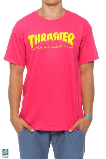 Koszulka Thrasher Logo pink