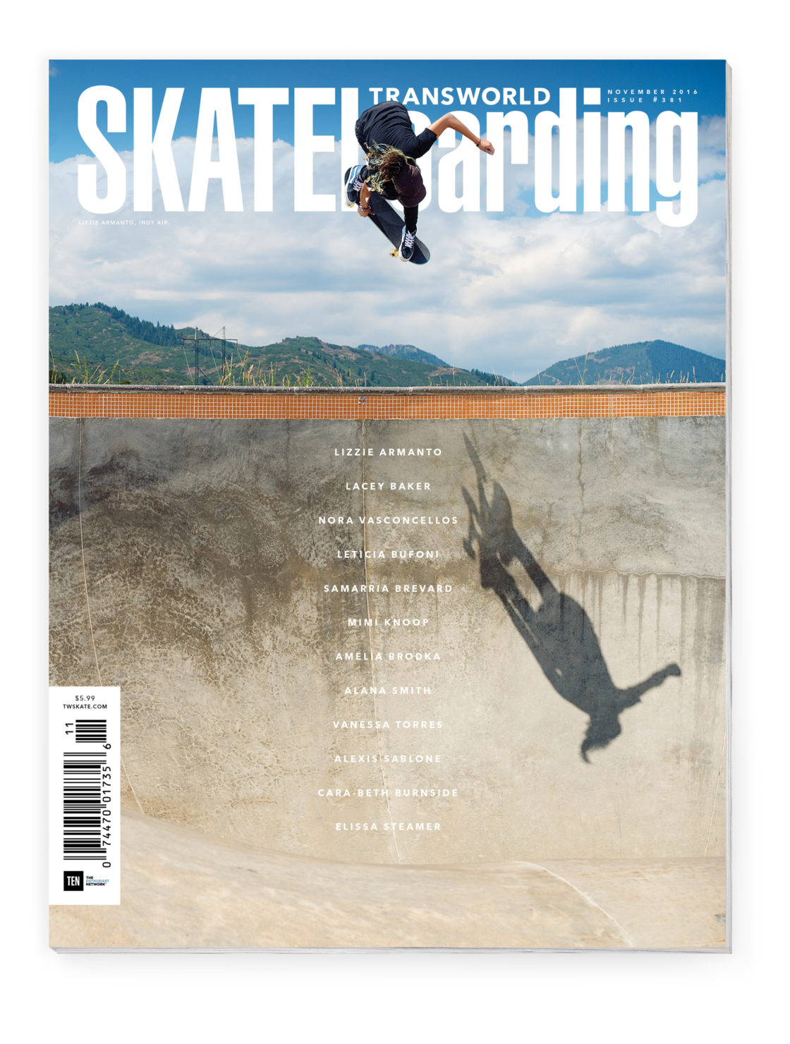 Transworld Skateboarding November 2016