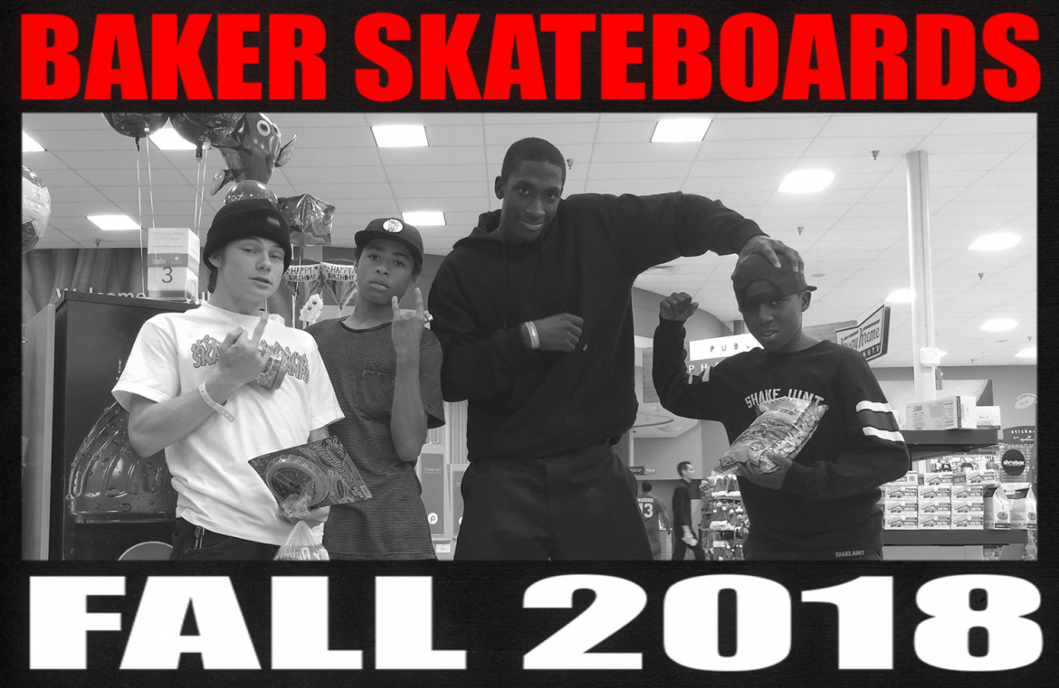 Baker Skateboards Fall 2018 Catalog